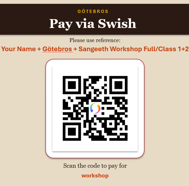 Swish QR code